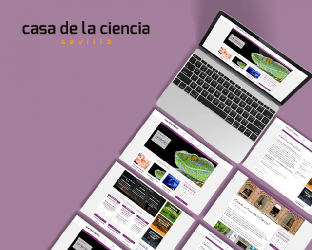 web Casa de la Ciencia