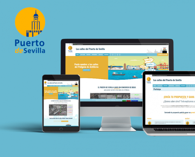 Web del Puerto de Sevilla