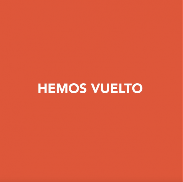Hemos vuelto